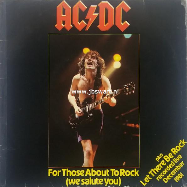 Afbeelding bij: AC/DC - AC/DC-For Those About To Rock / Lrt
